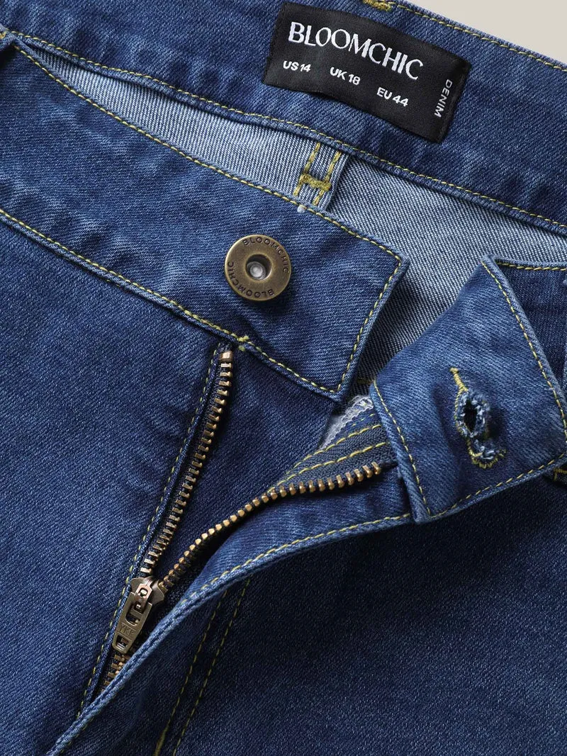 Classic Bootcut Mid-Rise Jeans