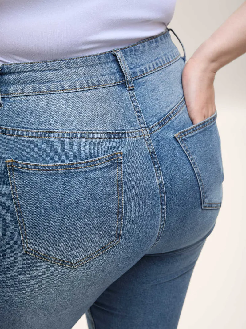 Classic Bootcut Mid-Rise Jeans