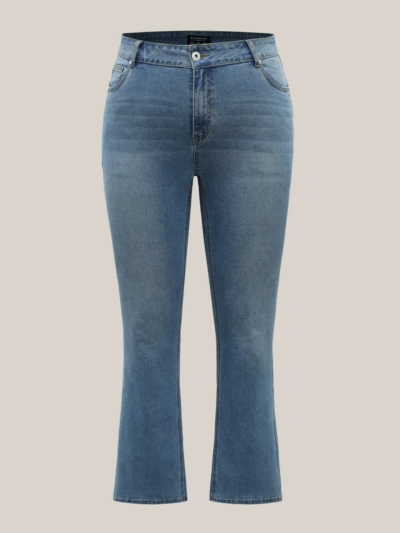Classic Bootcut Mid-Rise Jeans