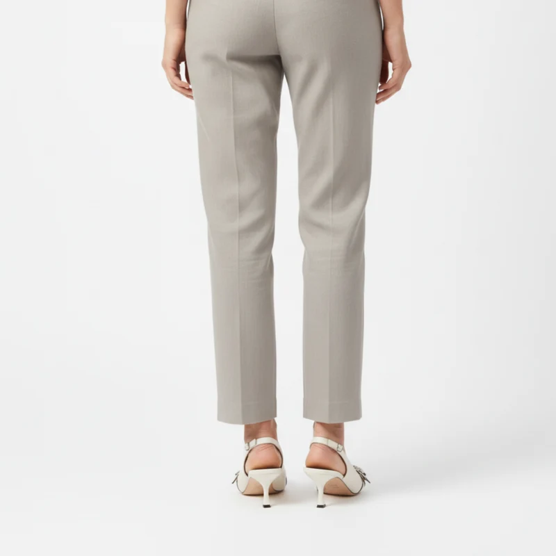 Escarpins Slingback à Bout Pointu en Similicuir avec Détails Métalliques pour Femmes