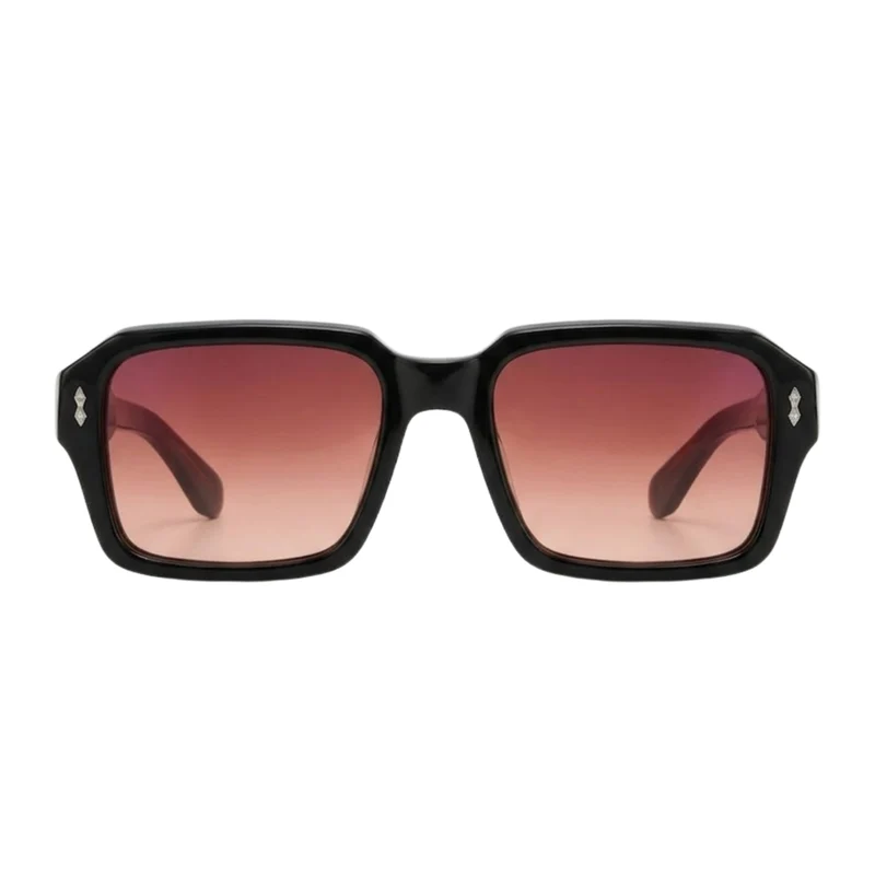 Lunettes de soleil carrées vintage avec verres TAC et protection UV400 unisexe