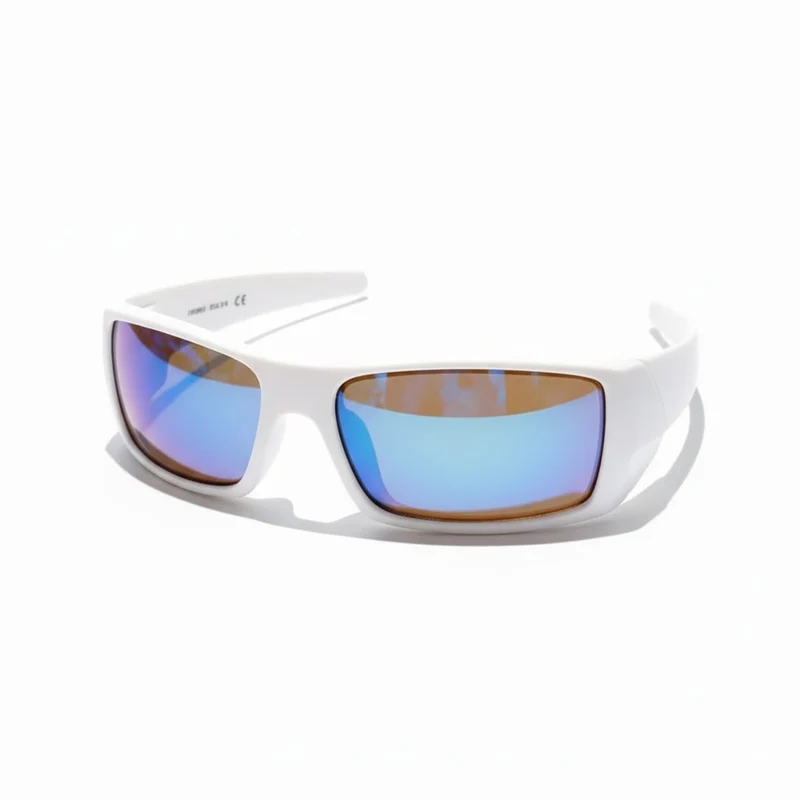 Lunettes de soleil de sport enveloppantes monture polycarbonate protection UV
