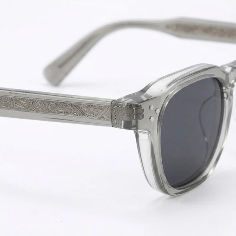 Lunettes de Soleil Rétro Carrées pour Homme et Femme avec Protection UV400