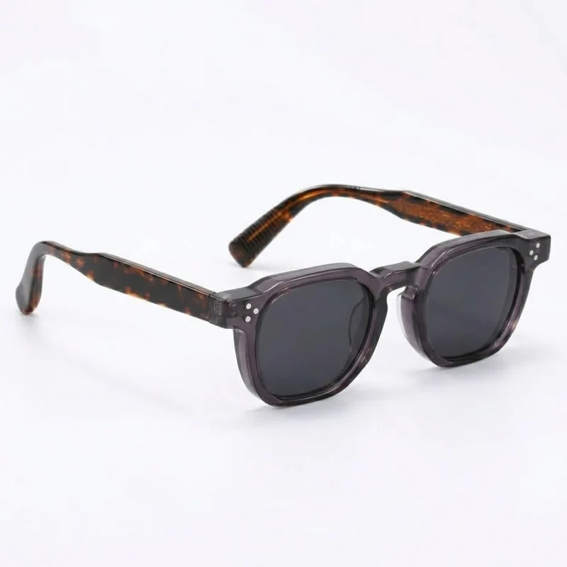 Lunettes de Soleil Rétro Carrées pour Homme et Femme avec Protection UV400
