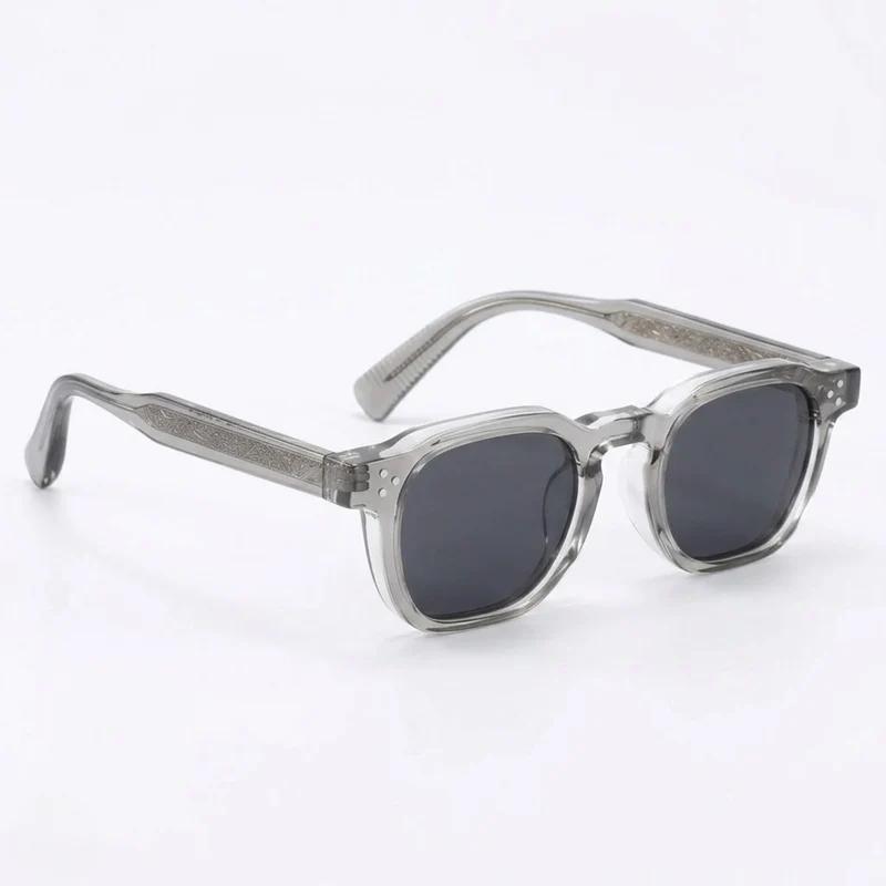 Lunettes de Soleil Rétro Carrées pour Homme et Femme avec Protection UV400