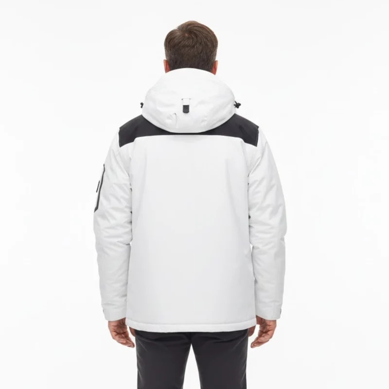 Veste Ski Homme Imperméable et Chaude en Polaire Épaisse