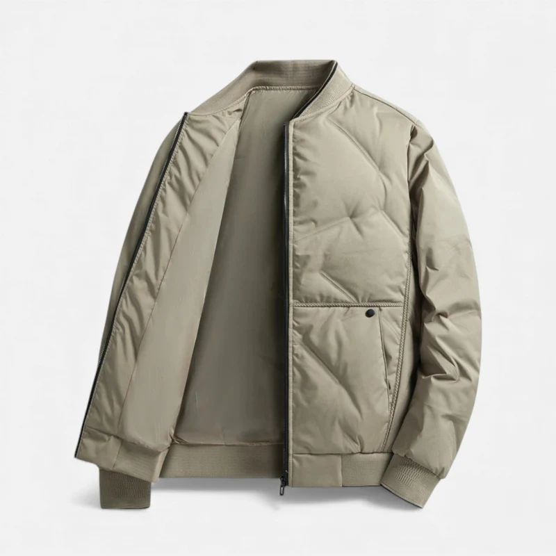 Ancienne Monde | Blouson Bombardier Doudoune Homme – Manteau Léger et Chaud pour Automne & Hiver