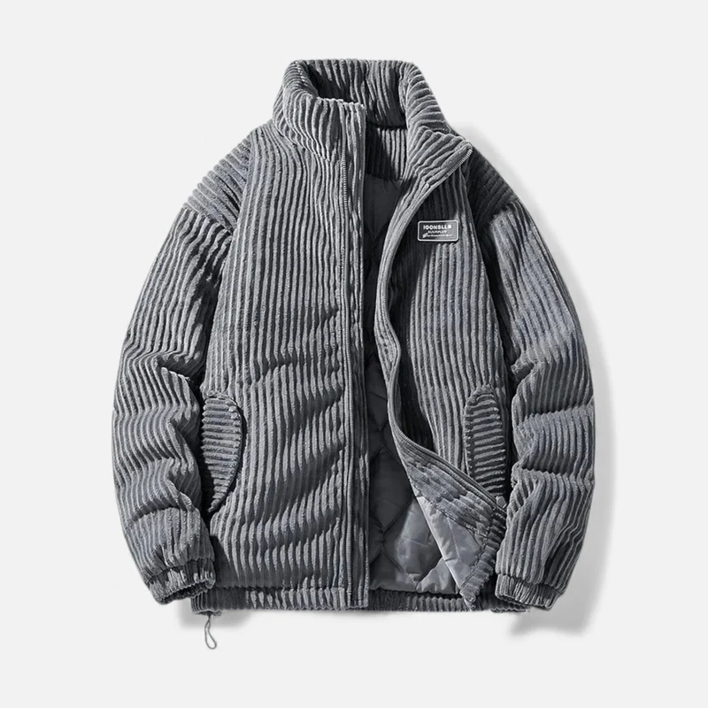 Ancienne Monde | Parka Homme en Velours Côtelé Hiver