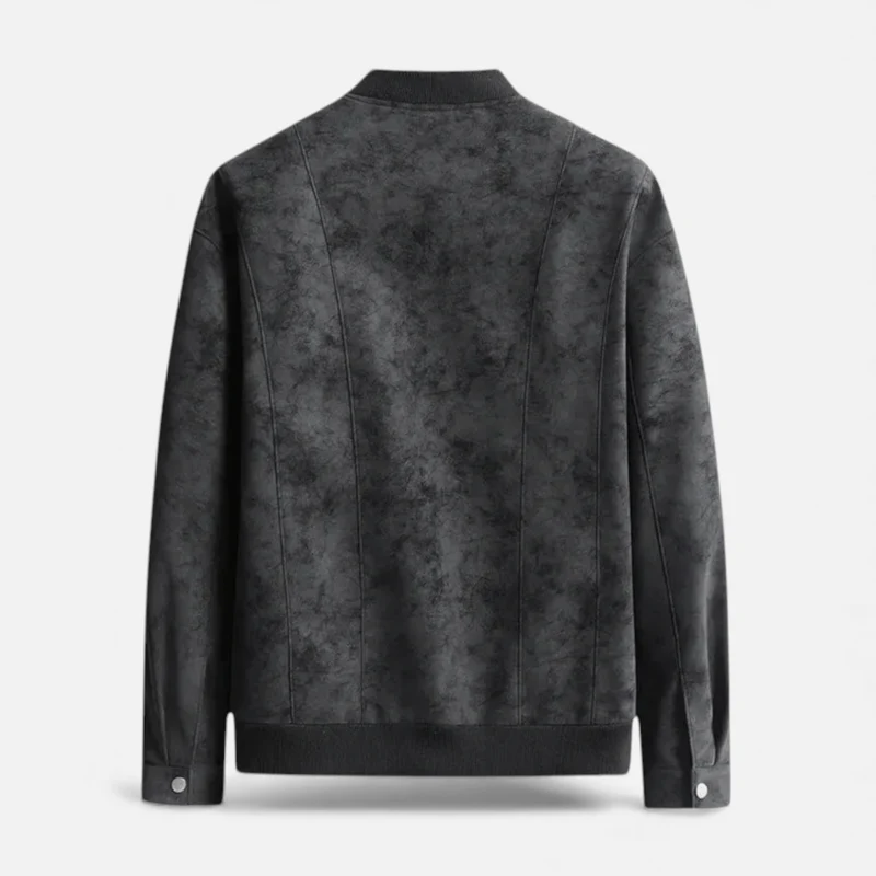 Ancienne Monde | Blouson Homme en Daim Style Bombardier