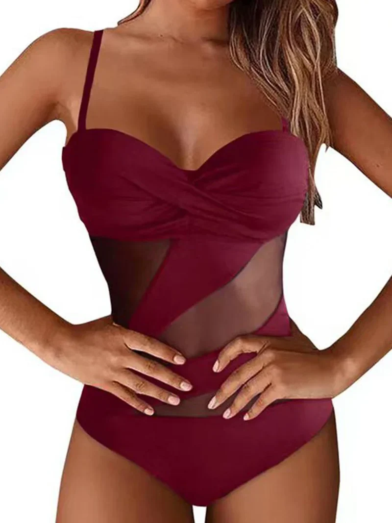 Sophisticated Bathing Suit With a Clean Classic Look