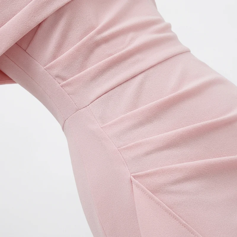Robe de soirée longue — épaules dénudées coupe ajustée | événement formel