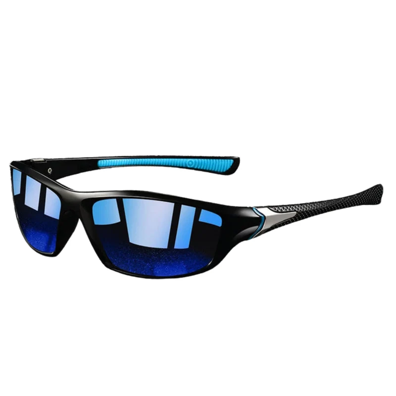Lunettes de soleil sport polarisées — monture enveloppante — cyclisme et course