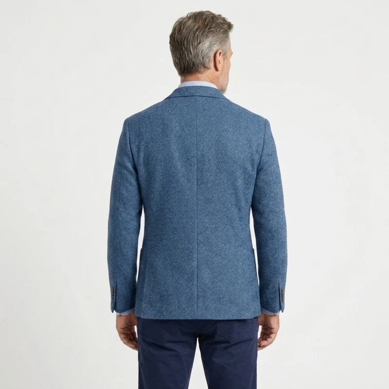 Veste blazer en lin homme — coupe décontractée — bureau et quotidien