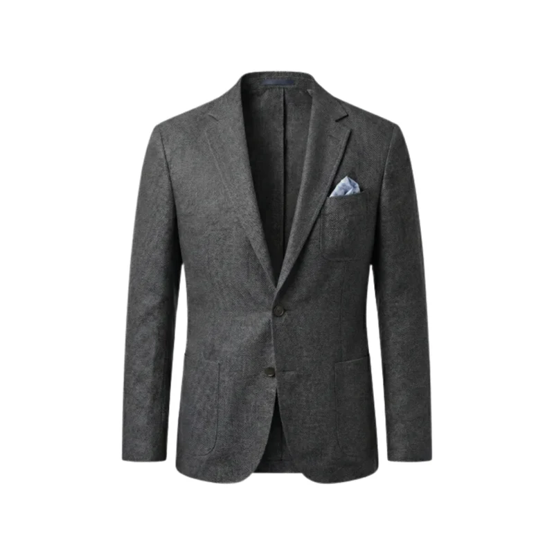 Veste blazer en lin homme — coupe décontractée — bureau et quotidien