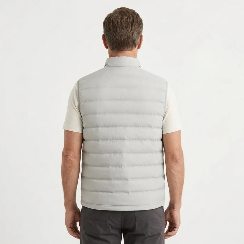 Gilet sans manches homme — coupe ajustée — extérieur et loisirs