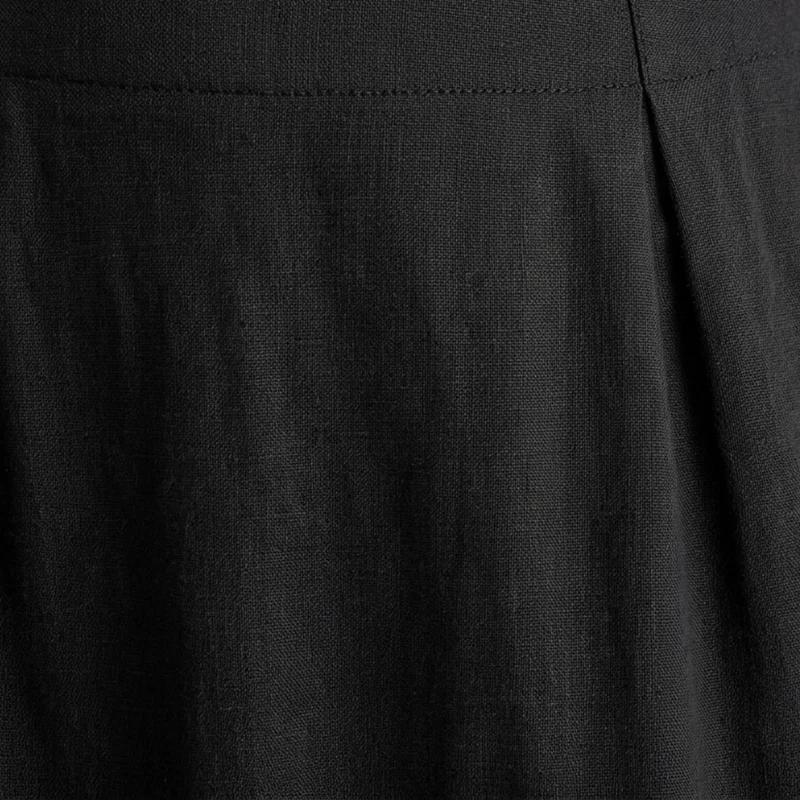 Jupe maxi longue satinée — taille haute coupe droite — tenue de soirée