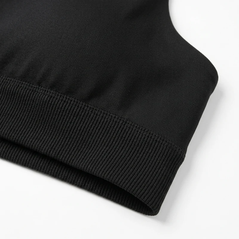 Haut court crop top pour femmes à dos nageur — col en v — été