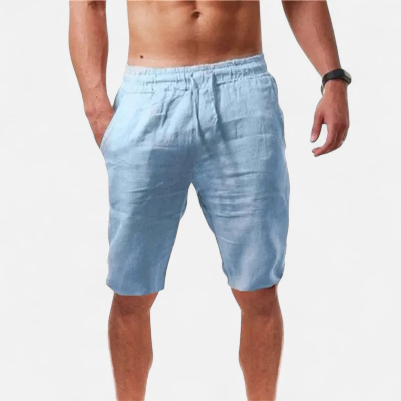 Ancienne Monde | Short en Lin pour Homme – Légèreté et Respirabilité, Incontournable de l’Été