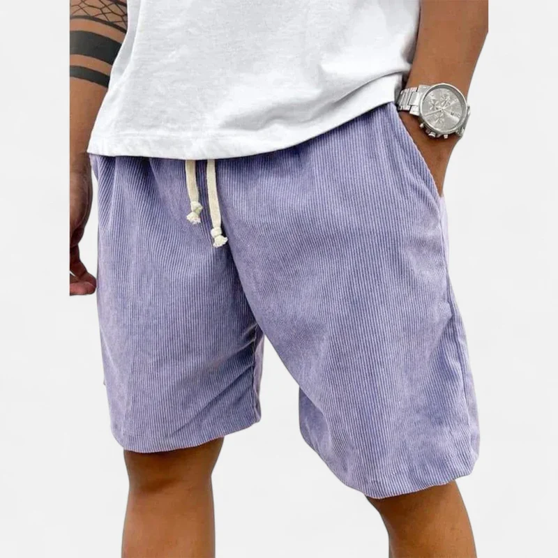 Ancienne Monde | Short d’Été pour Homme – Coupe Tailleur en Coton Léger