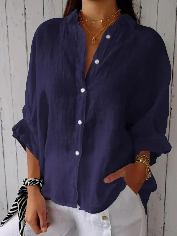Chemise en Lin et Coton pour Femme