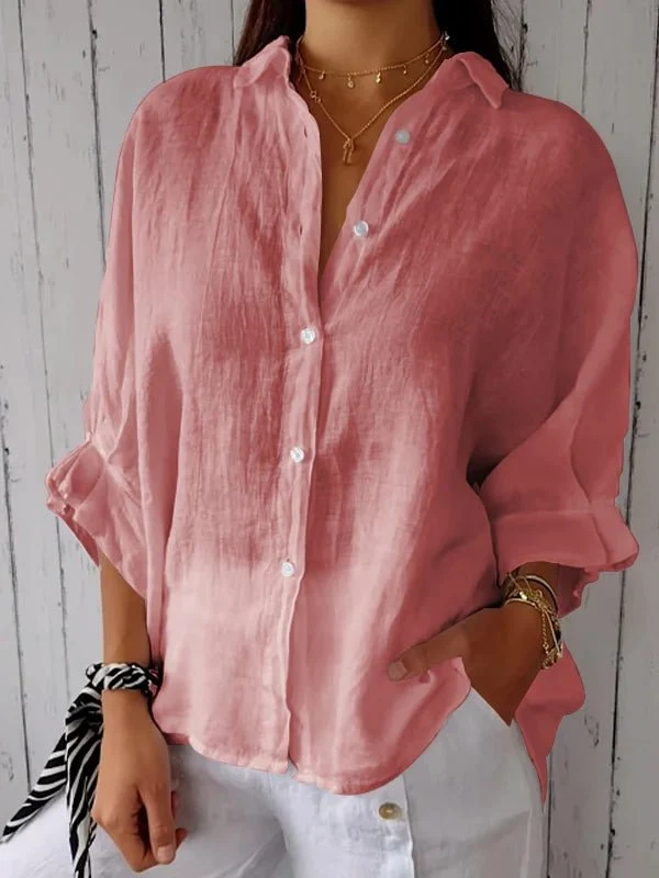 Chemise en Lin et Coton pour Femme