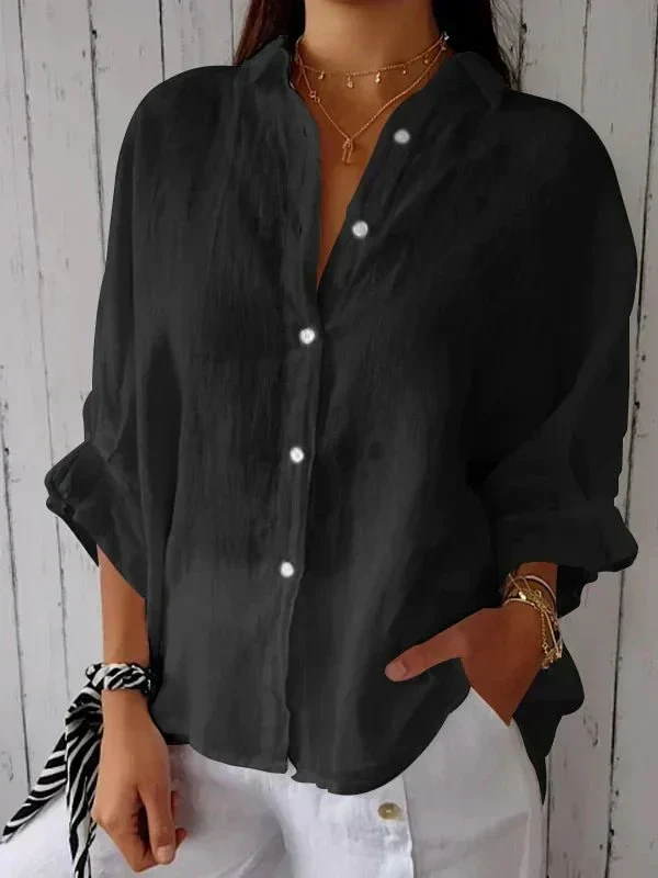 Chemise en Lin et Coton pour Femme