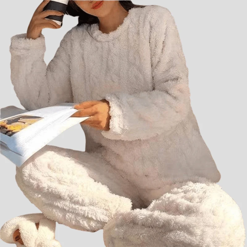 Ensemble de Pyjama en Polaire pour Femme