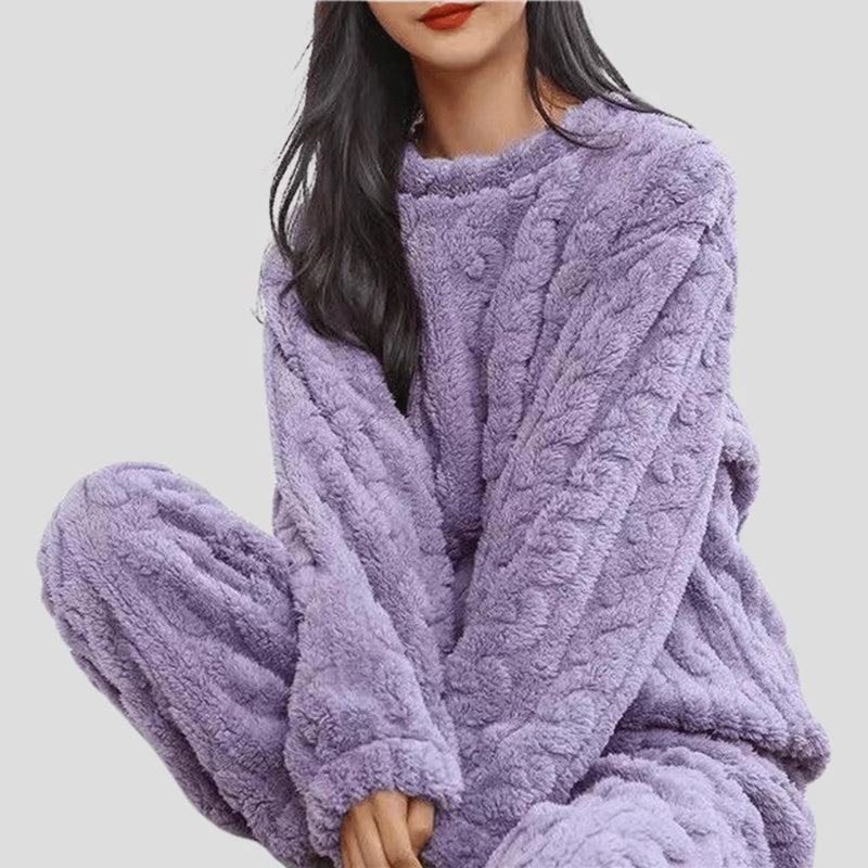 Ensemble de Pyjama en Polaire pour Femme