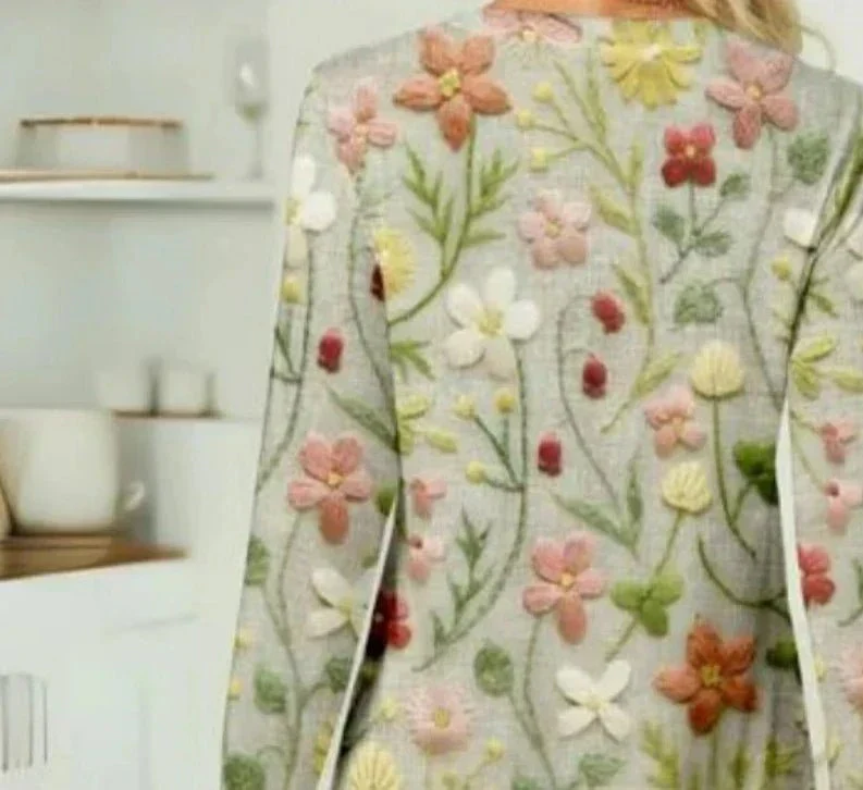 Pull-Over à Motif Géométrique pour Femmes