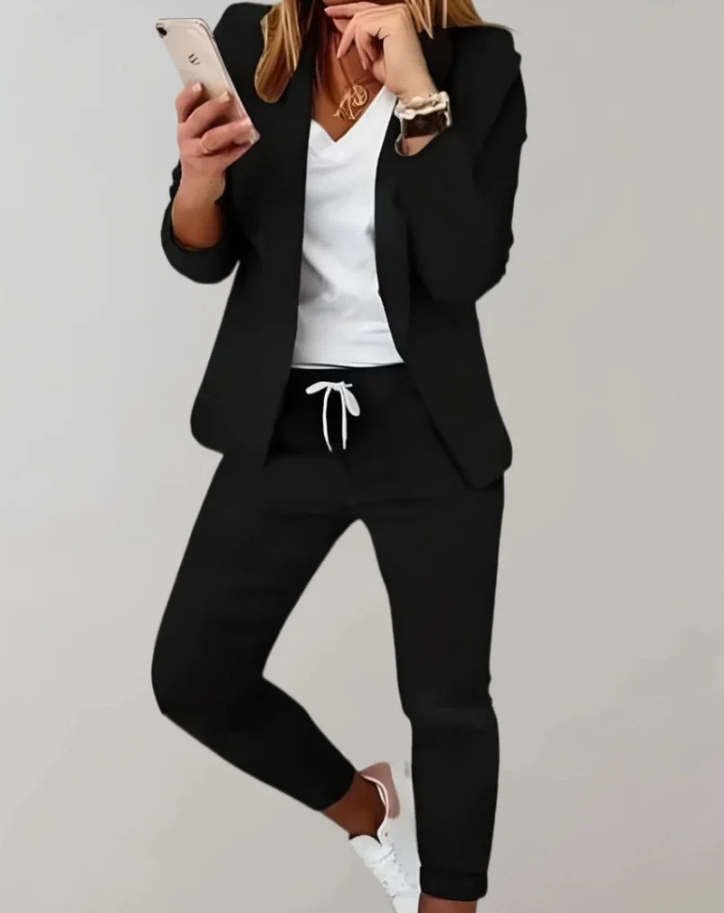 Ensemble blazer et pantalon pour femmes