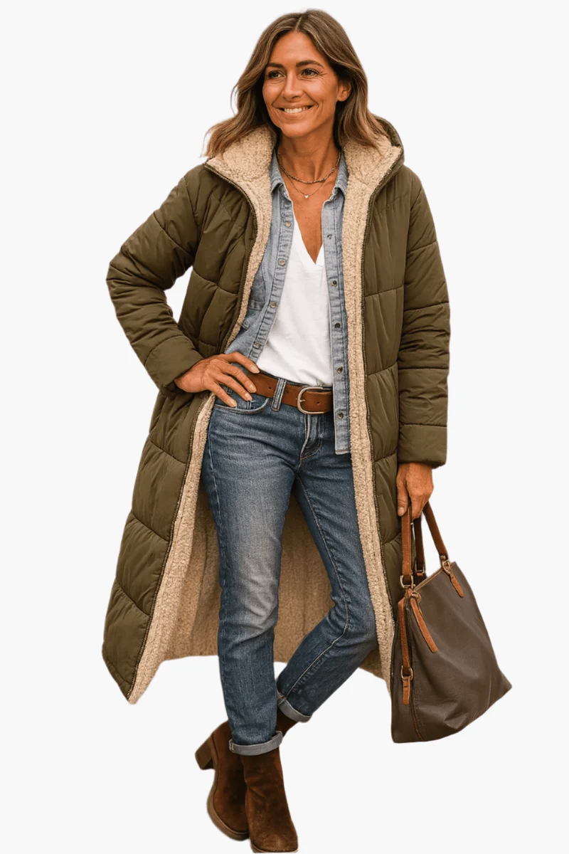 Manteau long pour femmes