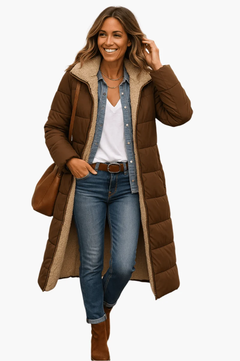Manteau long pour femmes