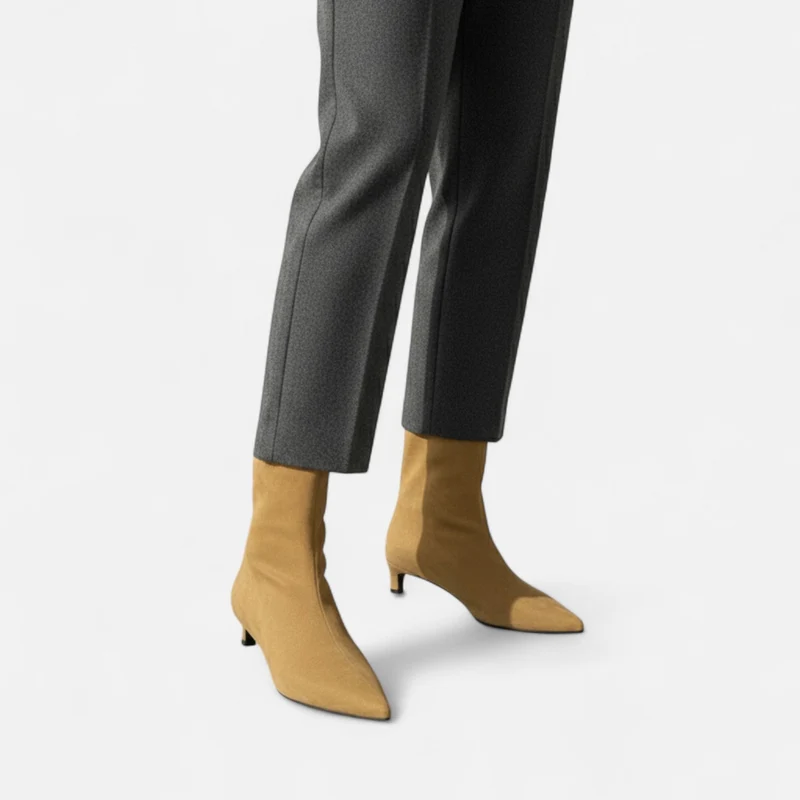 Bottines à bout pointu pour femmes