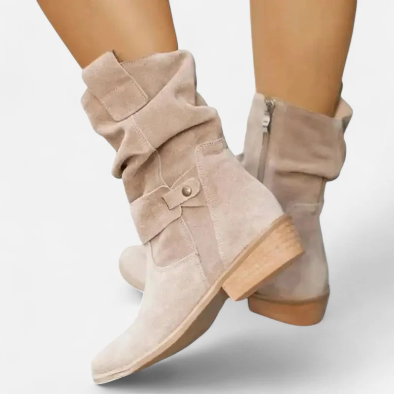 Bottines à talon bas pour Femmes