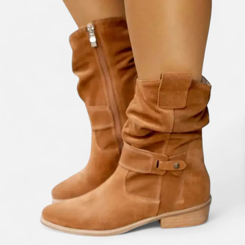 Bottines à talon bas pour Femmes
