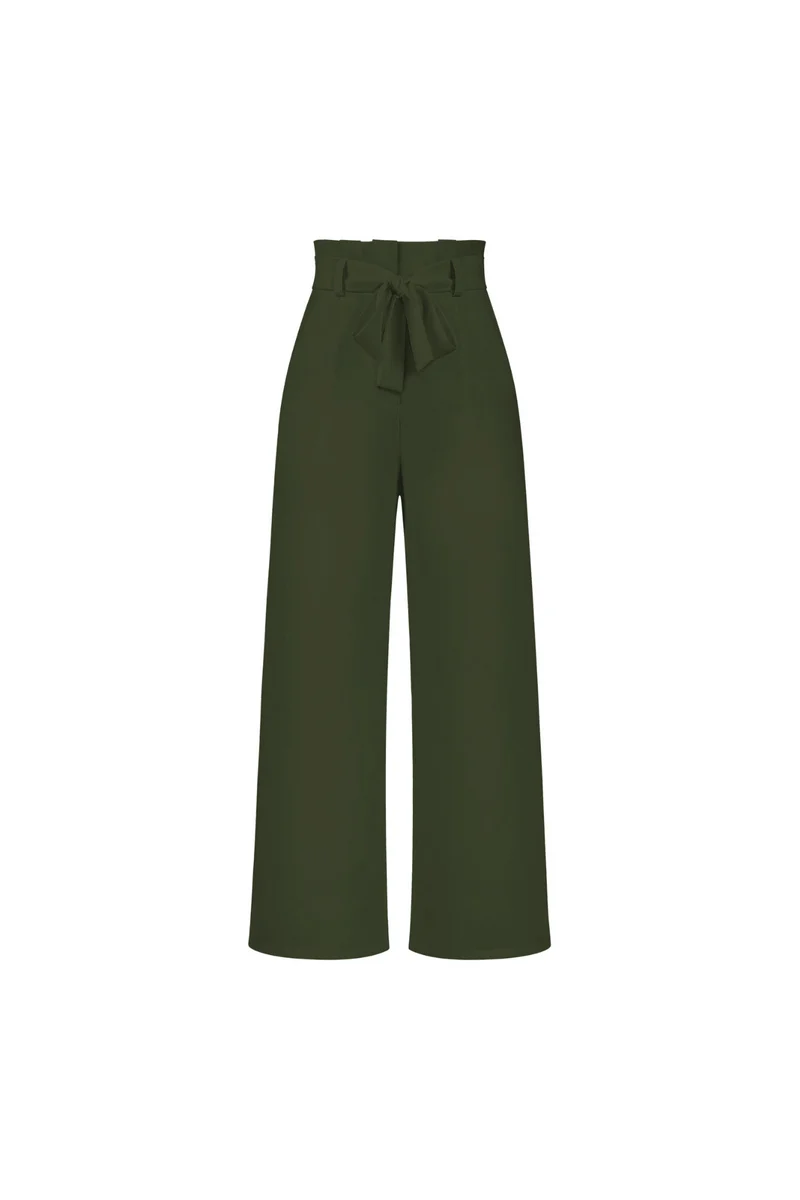 Pantalon Femme Coupe Large pour l'Été