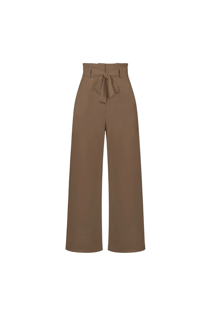 Pantalon Femme Coupe Large pour l'Été