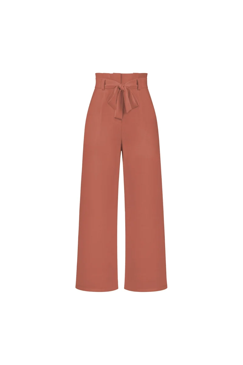 Pantalon Femme Coupe Large pour l'Été