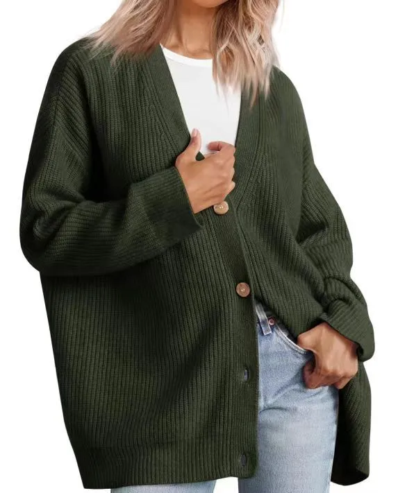 Cardigan en V pour Femmes