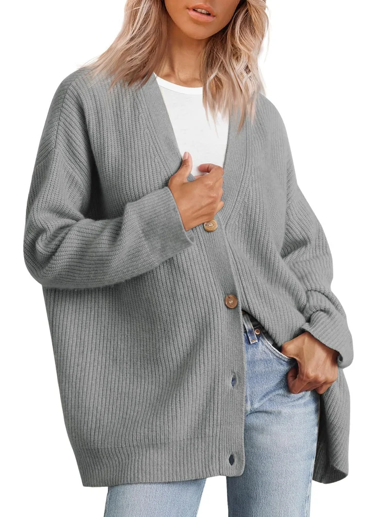 Cardigan en V pour Femmes