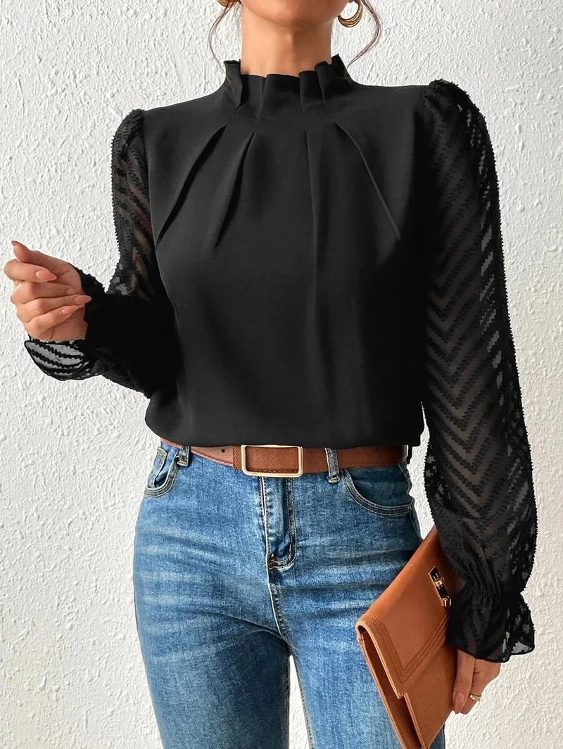 Pull-over Col Roulé pour Femme