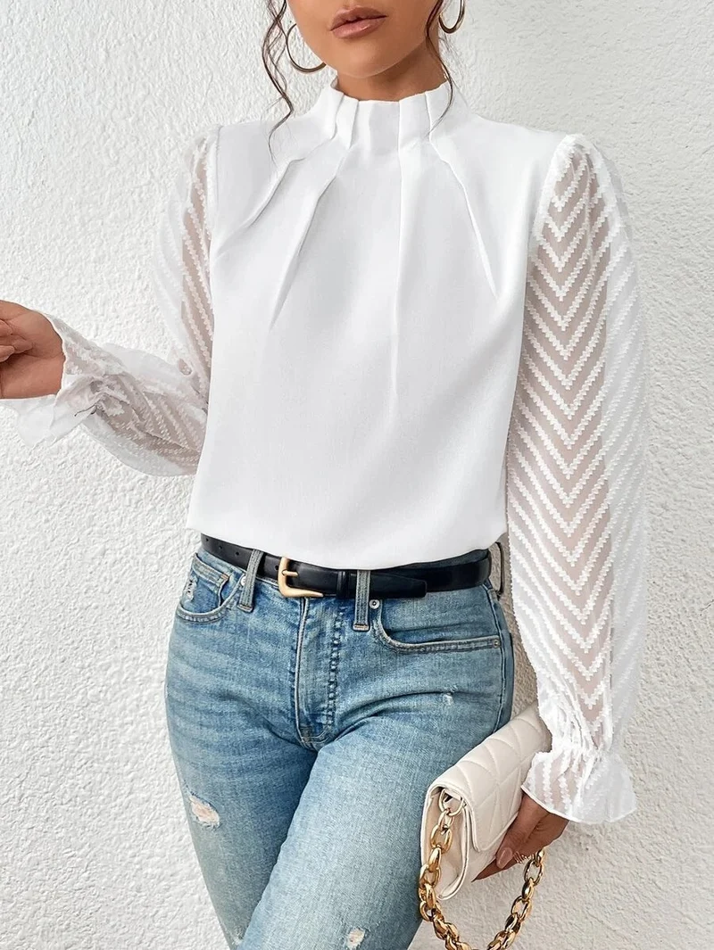 Pull-over Col Roulé pour Femme