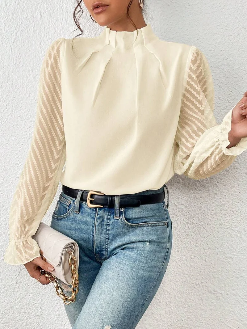 Pull-over Col Roulé pour Femme