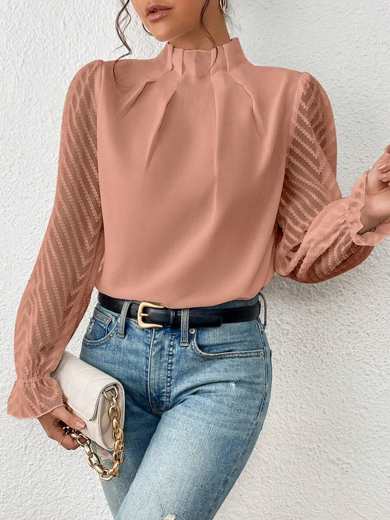 Pull-over Col Roulé pour Femme