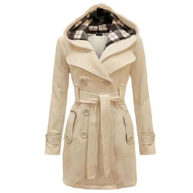 Trench-Coat en Coton pour Femme