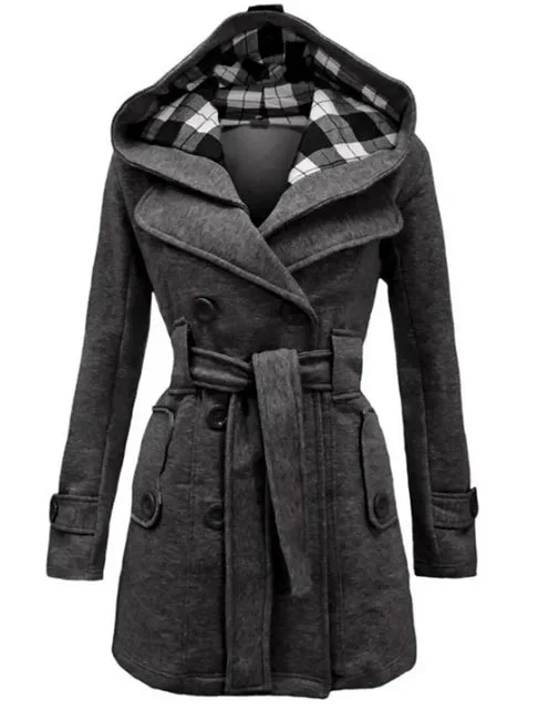 Trench-Coat en Coton pour Femme