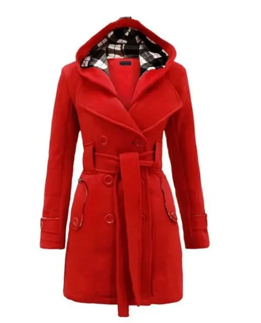 Trench-Coat en Coton pour Femme