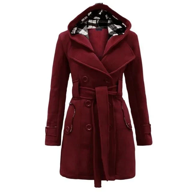 Trench-Coat en Coton pour Femme