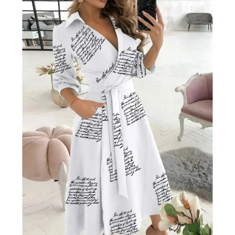 Robe Portefeuille Élégante pour Femmes