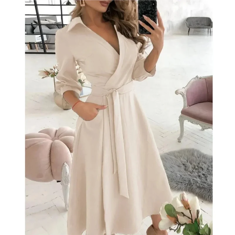 Robe Portefeuille Élégante pour Femmes